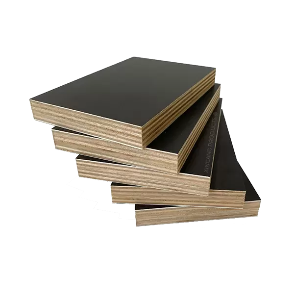 Contreplaqu&eacute; film&eacute; en peuplier noir et brun, 12 mm, 15 mm, 18 mm, noyau en eucalyptus, respectueux de l'environnement, pour construction ext&eacute;rieure, formald&eacute;hyde E2